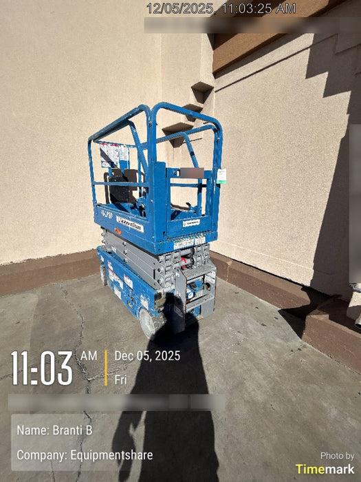 2019 Genie GS-1930 Half Height Swing Gate, 800W Inverter