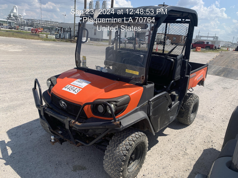 2019 Kubota RTV-XG850WL-H 4wd Utility Cart, Gas, 2 Seat, LED Strobe, Windshield Tempered Glass, Plastic Canopy, Wire Harness Kit, Backup Alarm