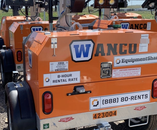 2024 Wanco WLTT-4MM4K Diesel, Deep Sea Controller, Shore Power Plug, Auto Start, (4) 350W LED Floodlights, 4kW Generator, 60 Gal Fuel Tank, 2" Ball, T3