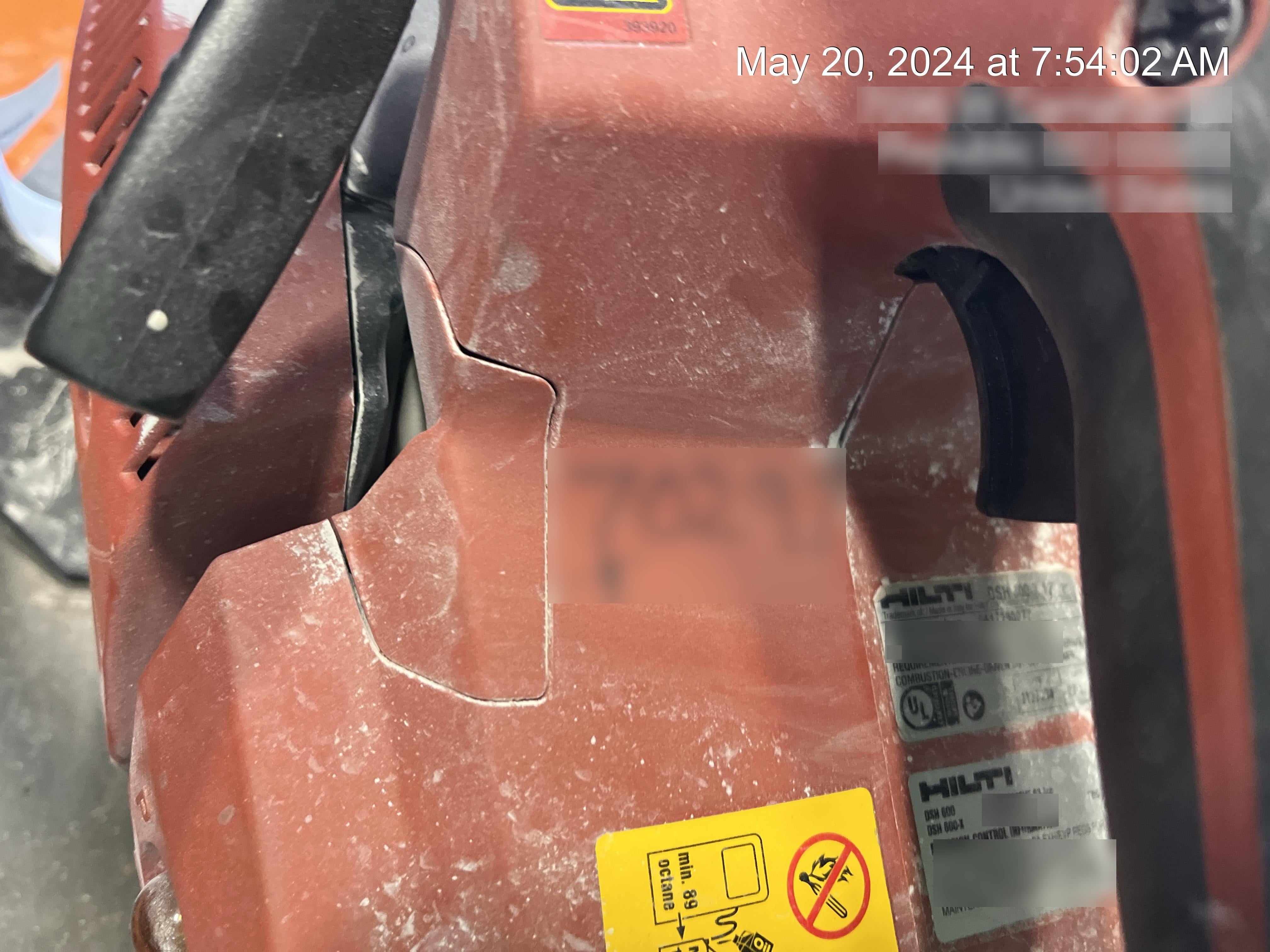 2020 HILTI DSH 600-X