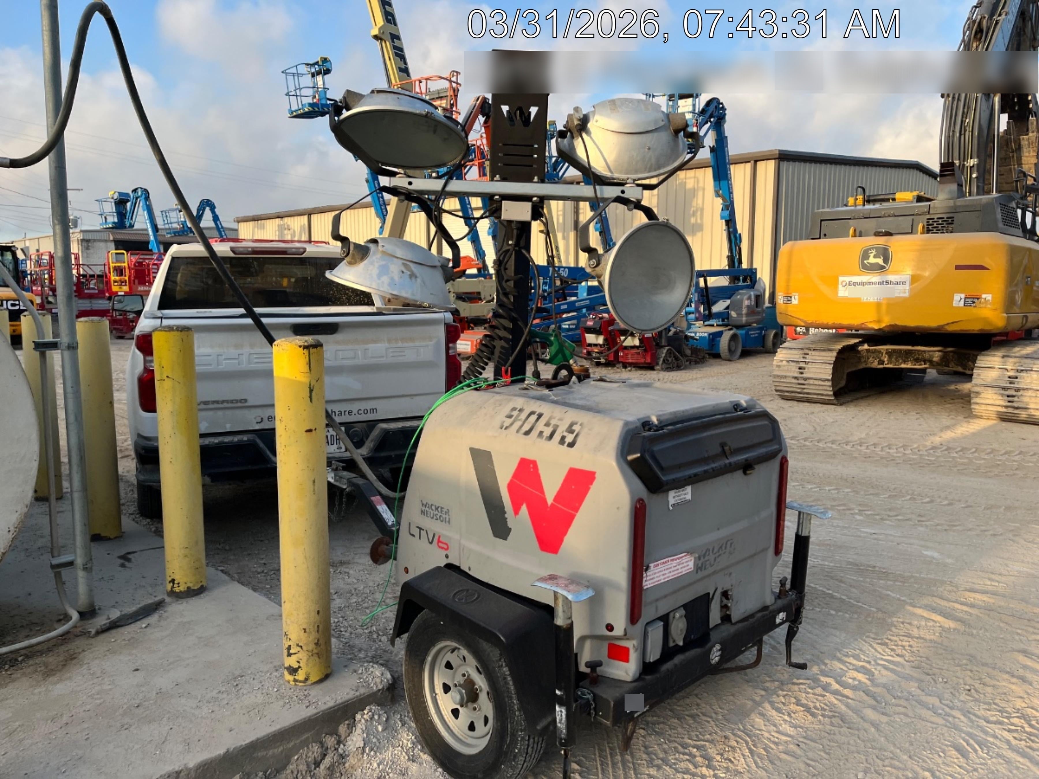 Wacker Neuson LTV6K-MH Wacker Neuson LTV6L Towable Light Tower