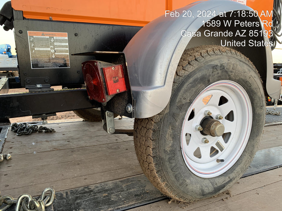 2022 Lincoln Electric LE400 Kubota V1505, Trlr, Cable Rack, Light Kit, ES Decals, T3