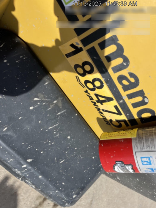 Allmand NLV3GR (4) LED Light Fixture 350W, 23' Vertical Mast, 3kW Prime, Towable, Deep Sea L401, Leveling Jacks, Yanmar T4F 5.8hp