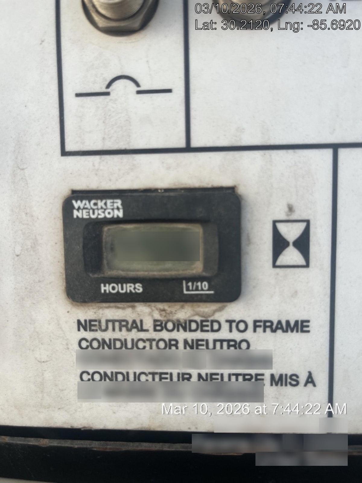 2019 Wacker Neuson LTV6L-MH Standard Options, ES Track Hardware, Fuel Level Sensor