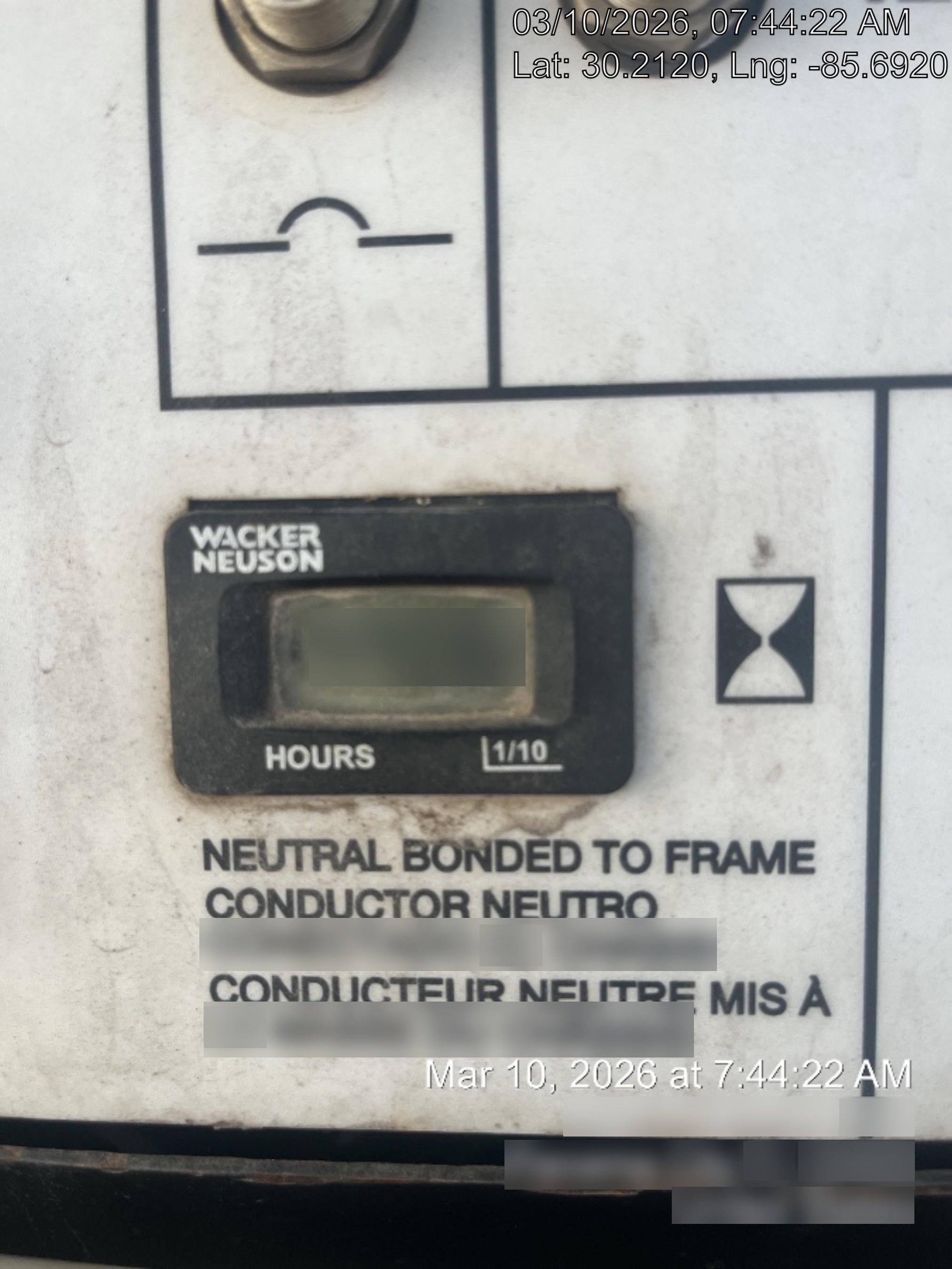 2019 Wacker Neuson LTV6L-MH Standard Options, ES Track Hardware, Fuel Level Sensor
