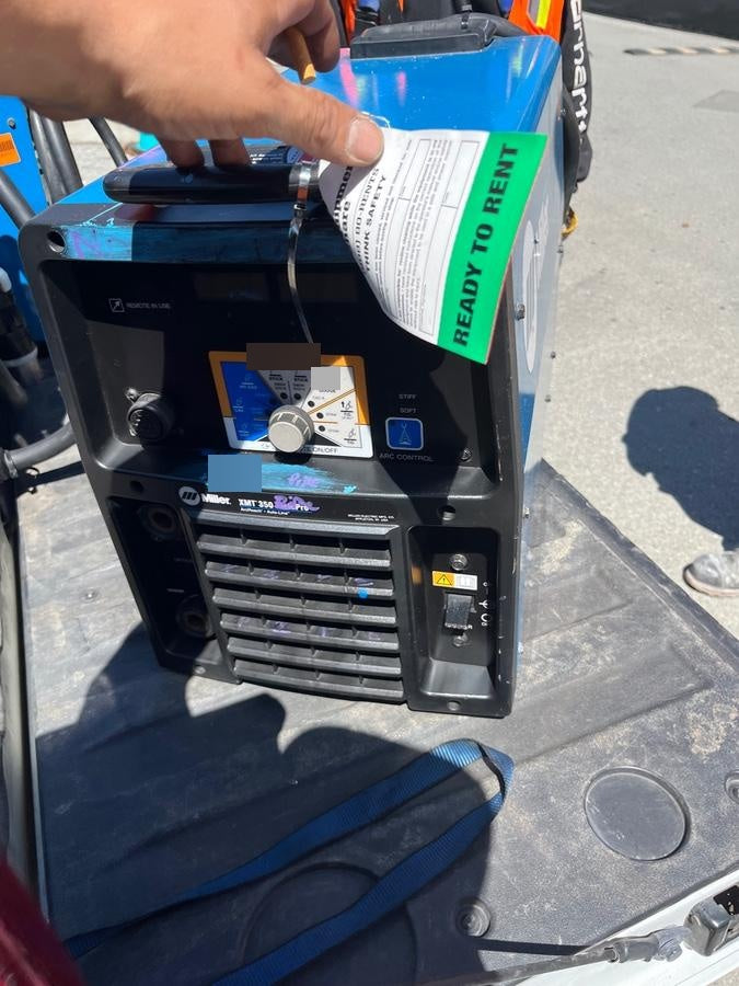 2021 MILLER ELECTRIC XMT 350