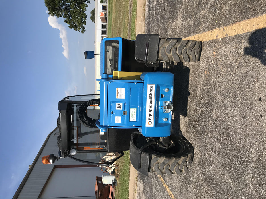 2020 Genie GTH-5519 Cab/Heat/Air, Solid Tires, Work Lights, Beacon, Aux Hydraulics, Back up Alarm
