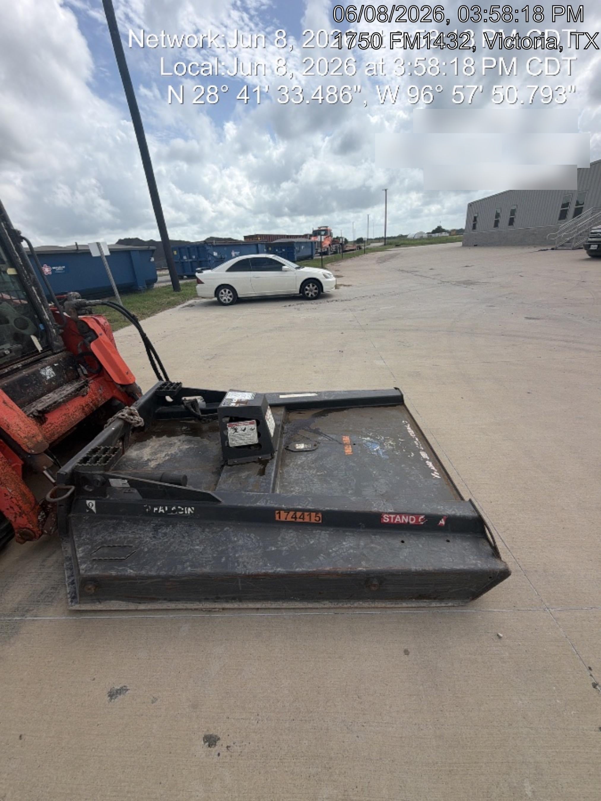 2021 BLUE DIAMOND 72" Brush Cutter