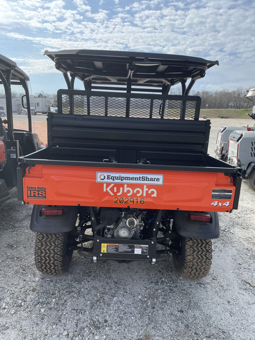 2022 Kubota RTV-X1140W-H Plastic Canopy, Windshield Acrylic Clear, LED Strobe Light, Wire Harness Kit, Back up Alarm