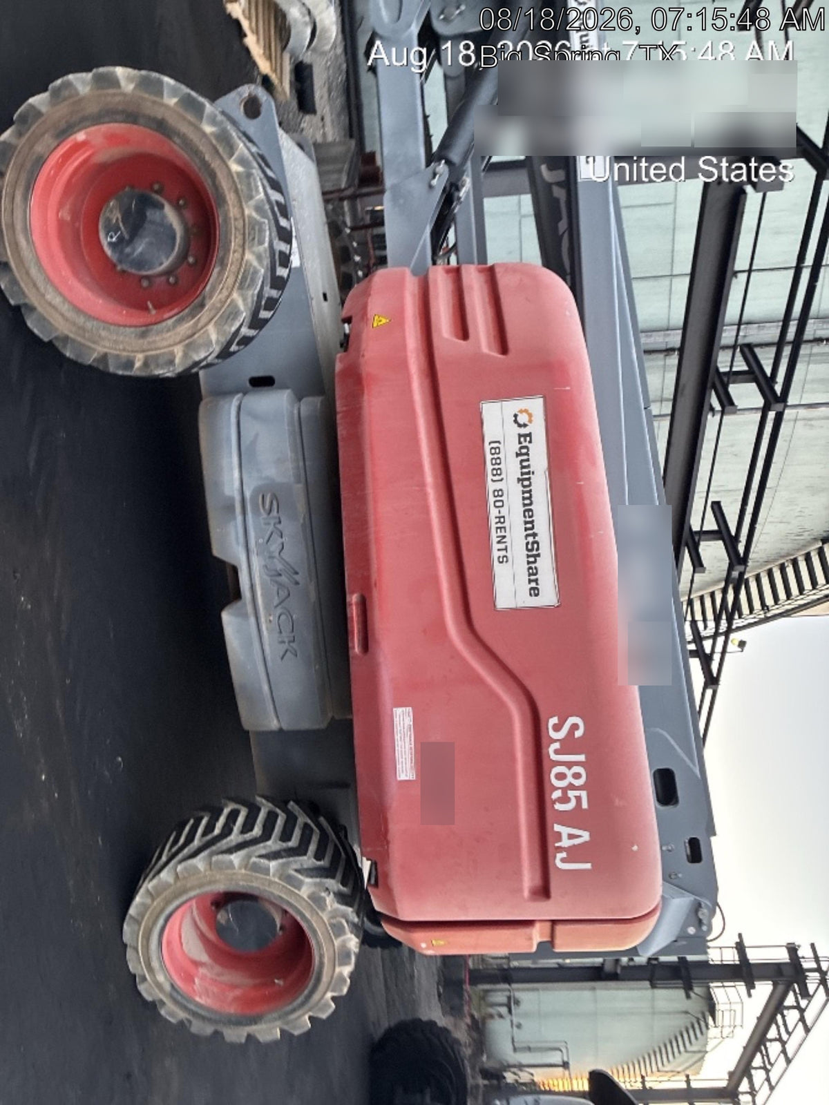 2019 SKYJACK SJ85 AJ