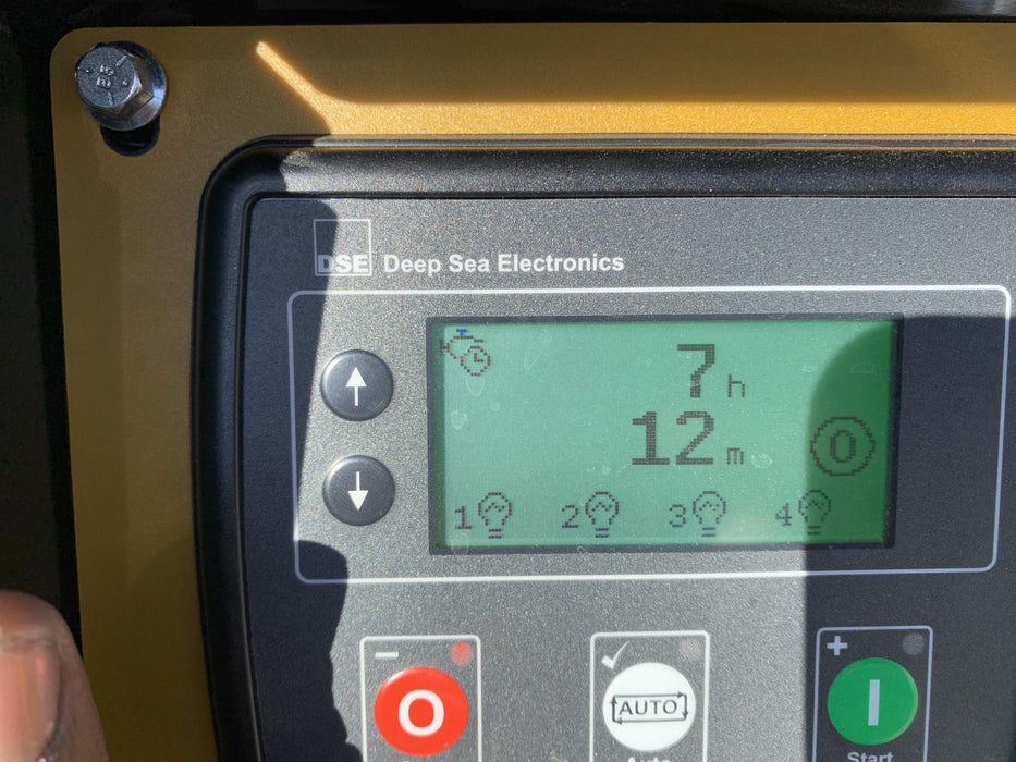 2021 Allmand NLV3GR (4) LED Light Fixture 350W, 23' Vertical Mast, 3kW Prime, Towable, Deep Sea L401, Leveling Jacks, Yanmar T4F 5.8hp