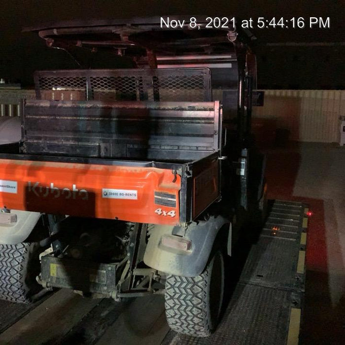 2022 Kubota RTV-X1140W-H Plastic Canopy, Windshield Acrylic Clear, LED Strobe Light, Wire Harness Kit, Back up Alarm