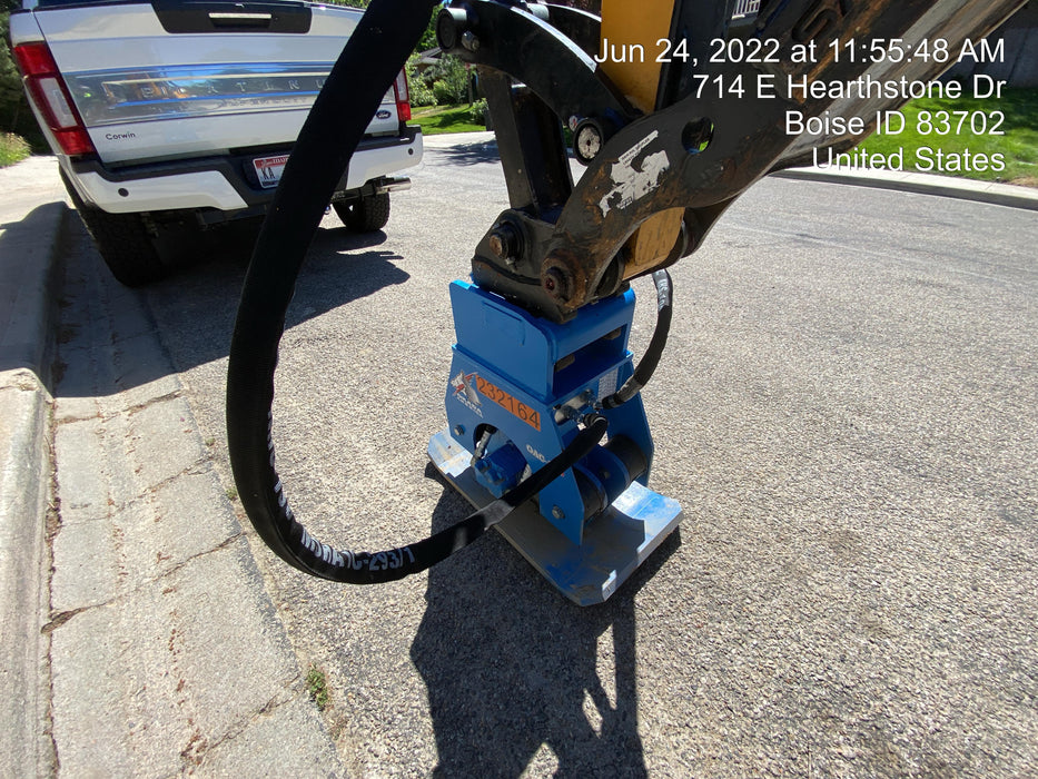 2022 OKADA 12" Plate Compactor - Mini Excavator