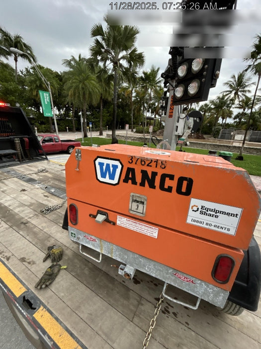 2023 Wanco WLTT-4MM4K Diesel, Deep Sea Controller, Shore Power Plug, Auto Start, (4) 350W LED Floodlights, 4kW Generator, 60 Gal Fuel Tank, 2" Ball, T3