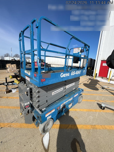 2016 Genie GS-4047 Standard Rental Specs
