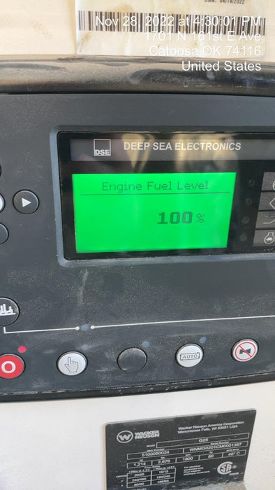 2022 WACKER NEUSON G25