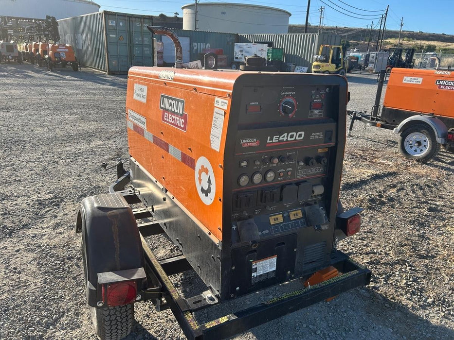 2022 Lincoln Electric LE400 Kubota V1505, Trlr, Cable Rack, Light Kit, ES Decals, T3