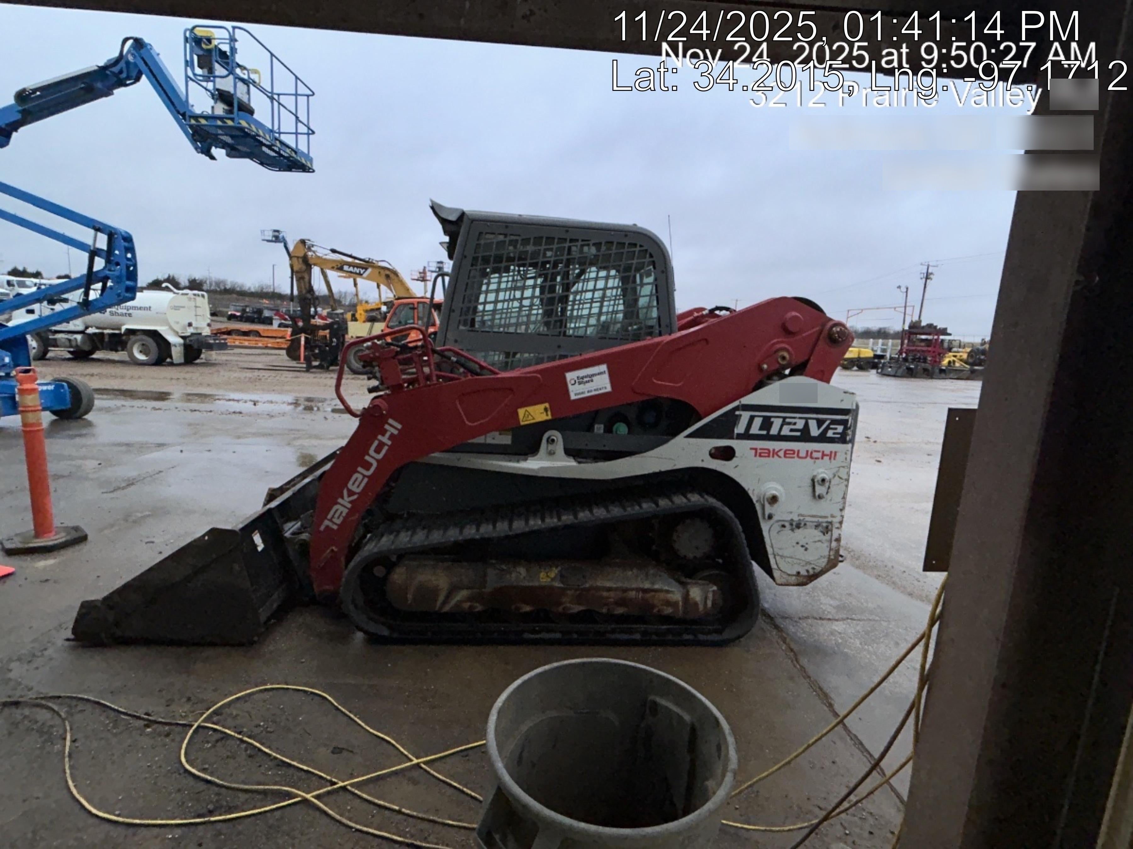2019 Takeuchi TL12V2 Cab/Heat/Air w/Auxiliary Hydraulics, 2 Speed, Hydraulic QC