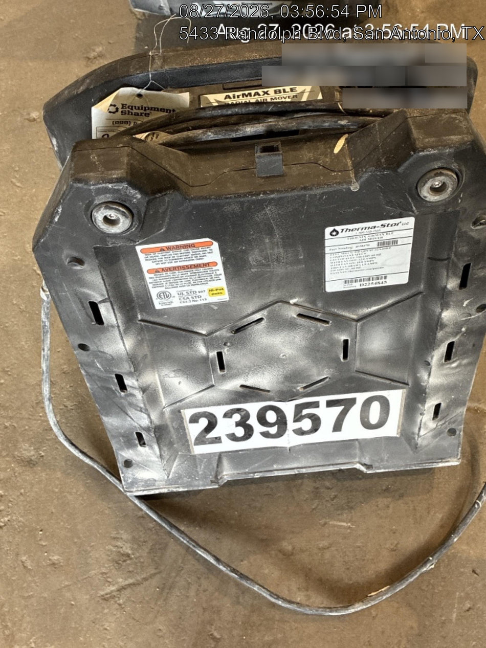 2022 PHOENIX AirMAX Radial Air Mover