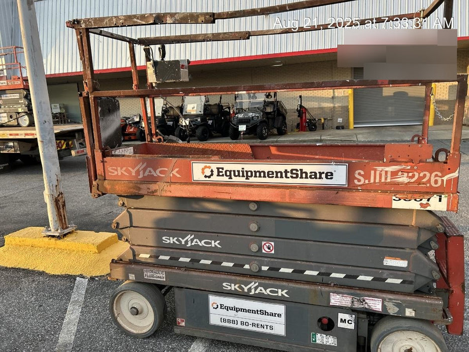 2019 Skyjack SJIII-3226 Standard Options, Trojan Batteries