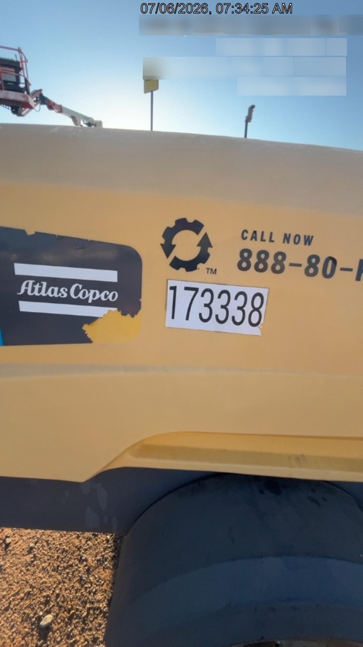 2021 ATLAS COPCO XAS188 CWK