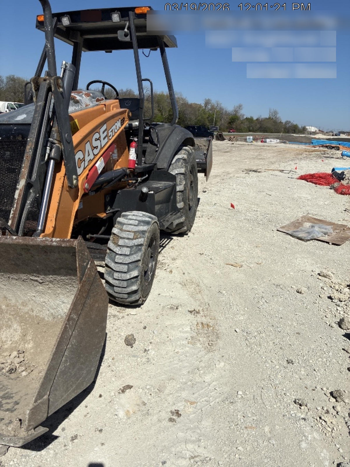 2019 CASE 570N EP