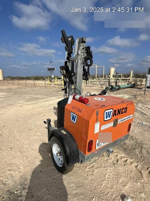 2024 Wanco WLTT-4MM4K Diesel, Deep Sea Controller, Shore Power Plug, Auto Start, (4) 350W LED Floodlights, 4kW Generator, 60 Gal Fuel Tank, 2" Ball, T3