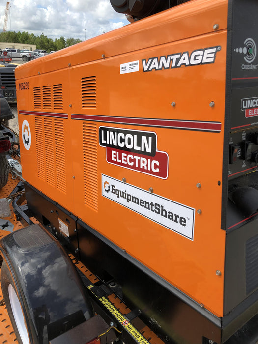 2021 Lincoln Electric Vantage 549X Ready Pak 3, ORANGE (includes trailer, cable rack, fender light kit)