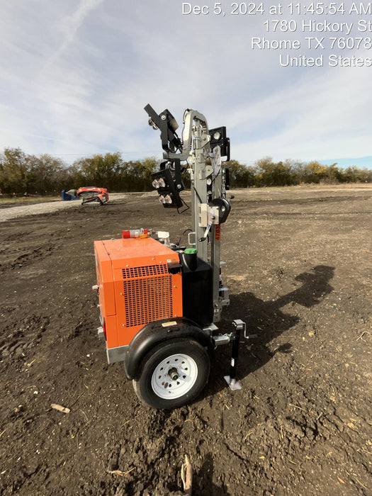 2024 Wanco WLTT-4MM4K Diesel, Deep Sea Controller, Shore Power Plug, Auto Start, (4) 350W LED Floodlights, 4kW Generator, 60 Gal Fuel Tank, 2" Ball, T3