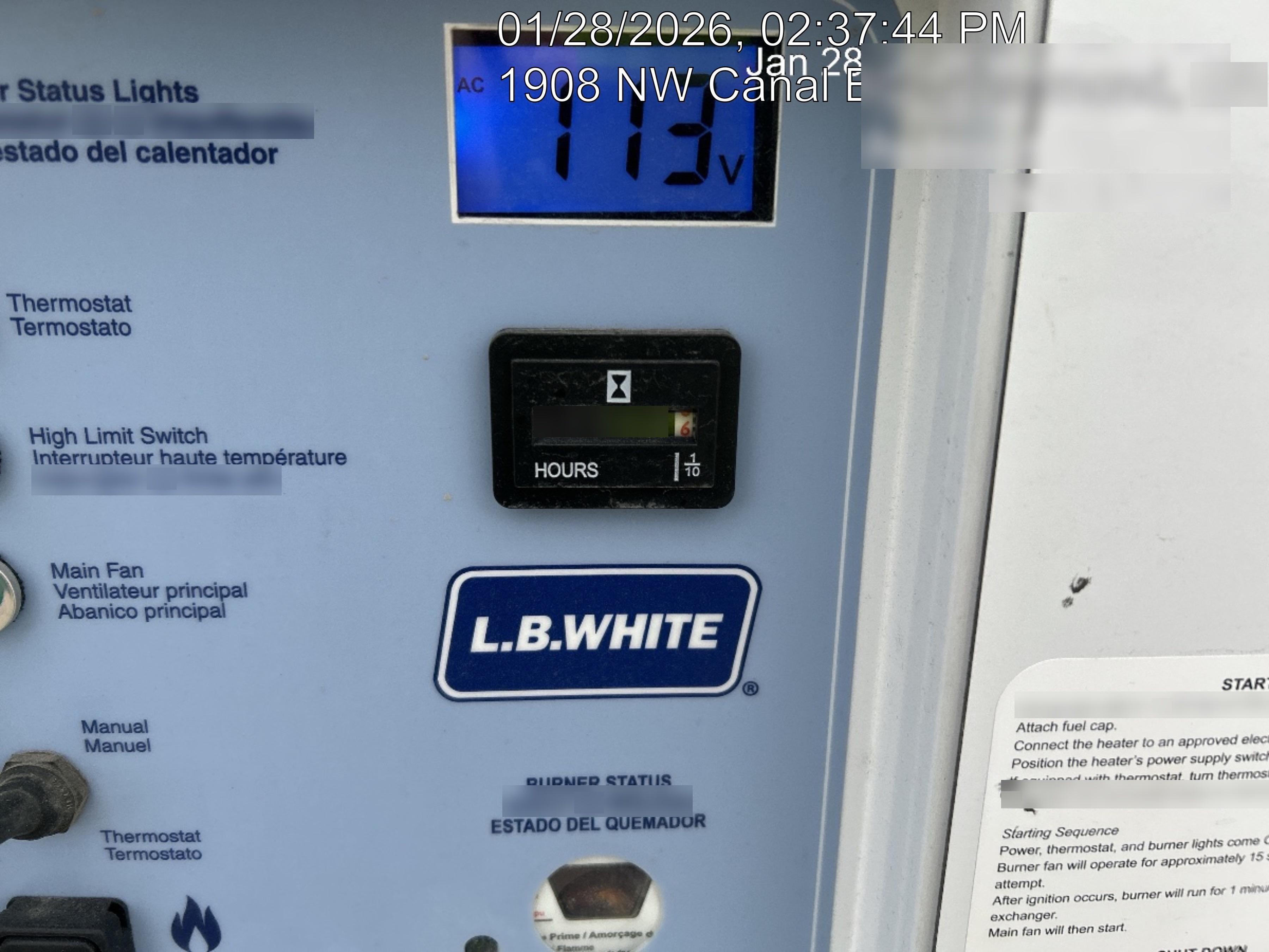 2024 L.B. WHITE Foreman 500 Oil