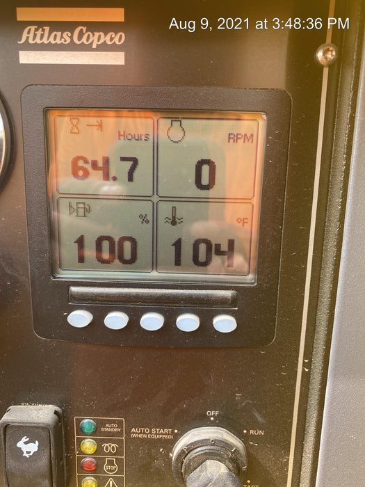 2021 ATLAS COPCO PAS 100 HF CS Enclosed