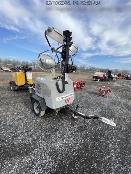 2019 Wacker Neuson LTV6L-MH Mobile Light Tower w/Fuel Level Sensor Installed