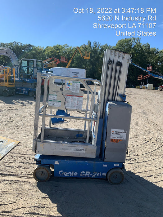 2020 GENIE GR-20