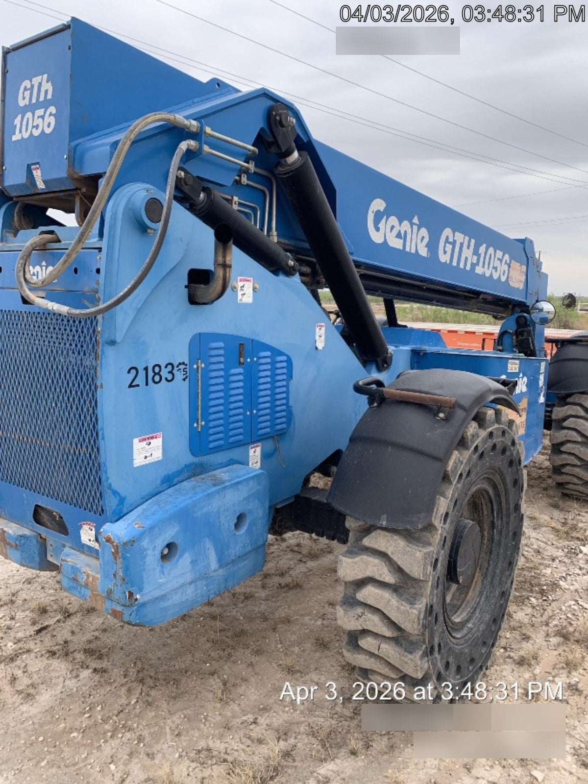 2016 GENIE GTH-1056