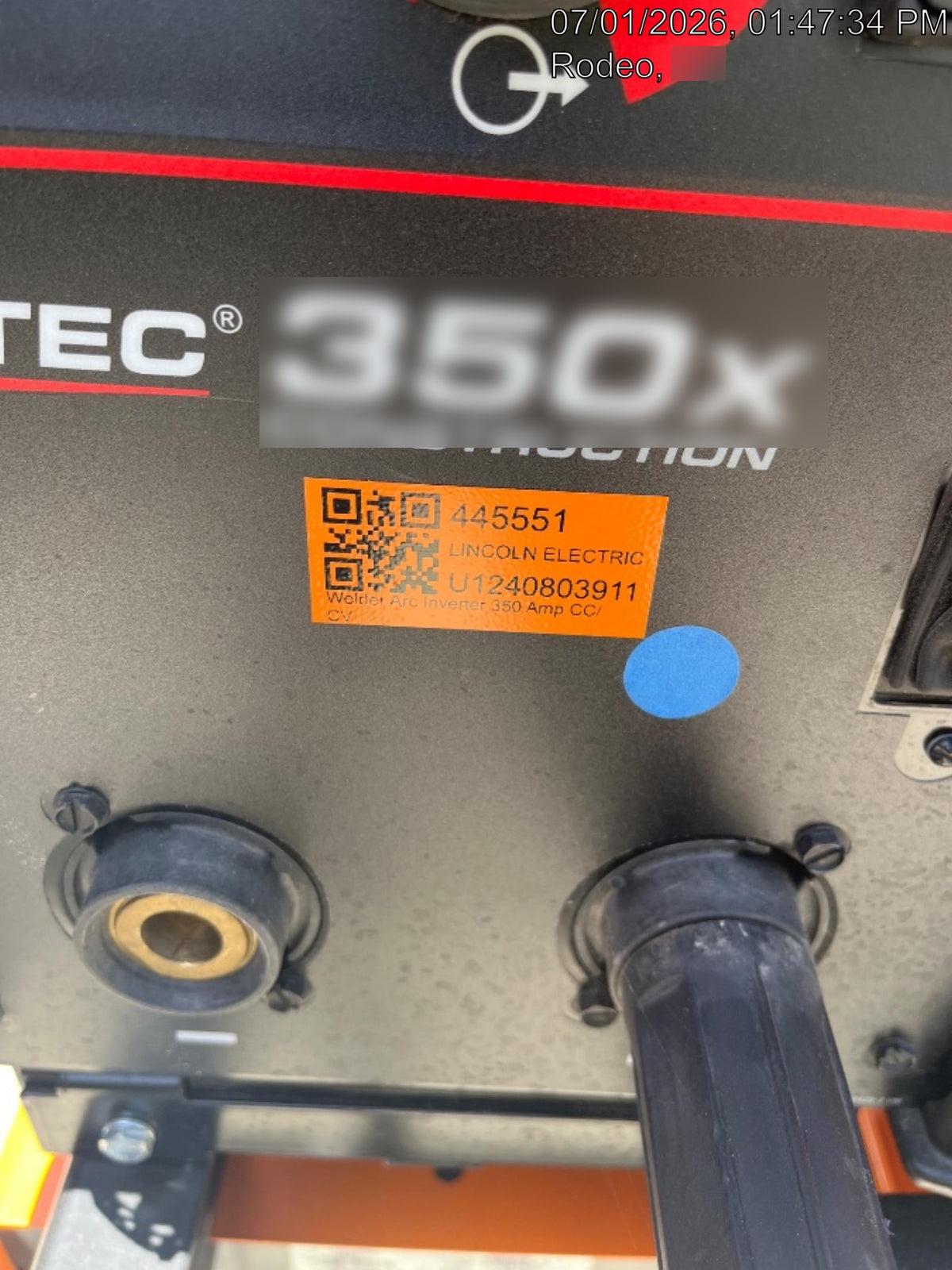 2024 LINCOLN ELECTRIC FLEXTEC 350X