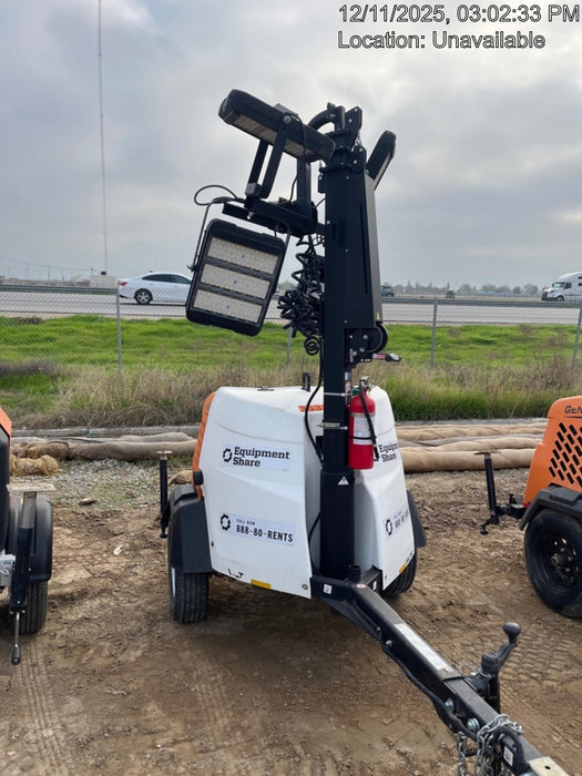2023 Generac MLT2 Diesel, Flex Switch 120V Input, Powerzone Controller, (4) 320W LED Lights, 4kW Generator, 39.9 Gal Fuel Tank, 2" Ball, T3