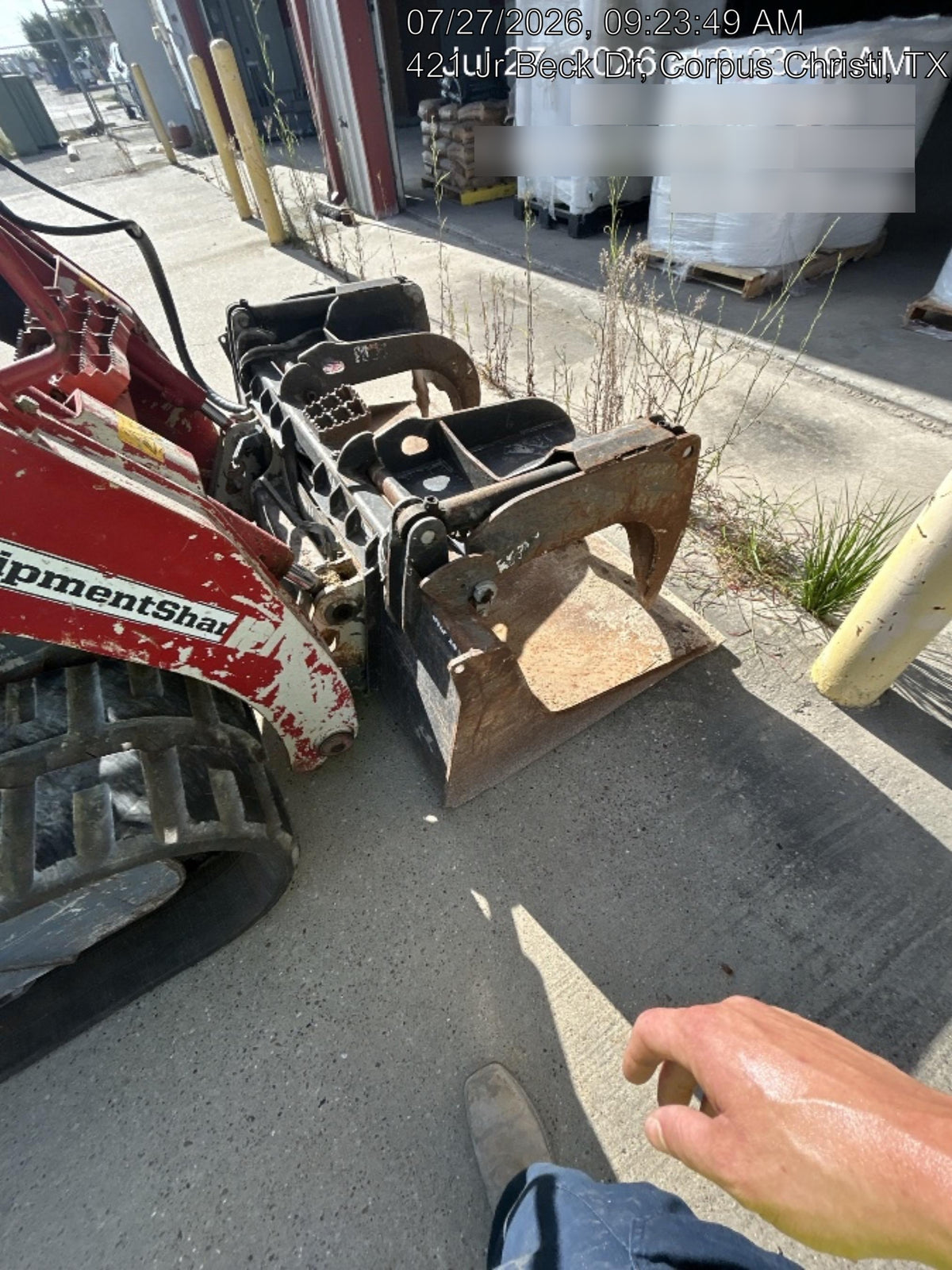 2018 PALADIN 76" Scrap Grapple Bucket - Paladin