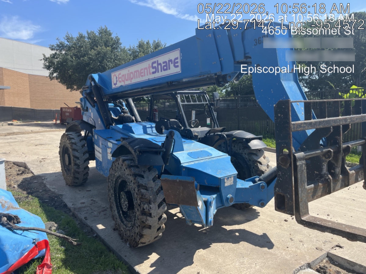 2017 Genie GTH-1056 Genie GTH1056, Solid Tires, 60" carriage, Light Kit, Open ROPS - SN GTH-10E-11914