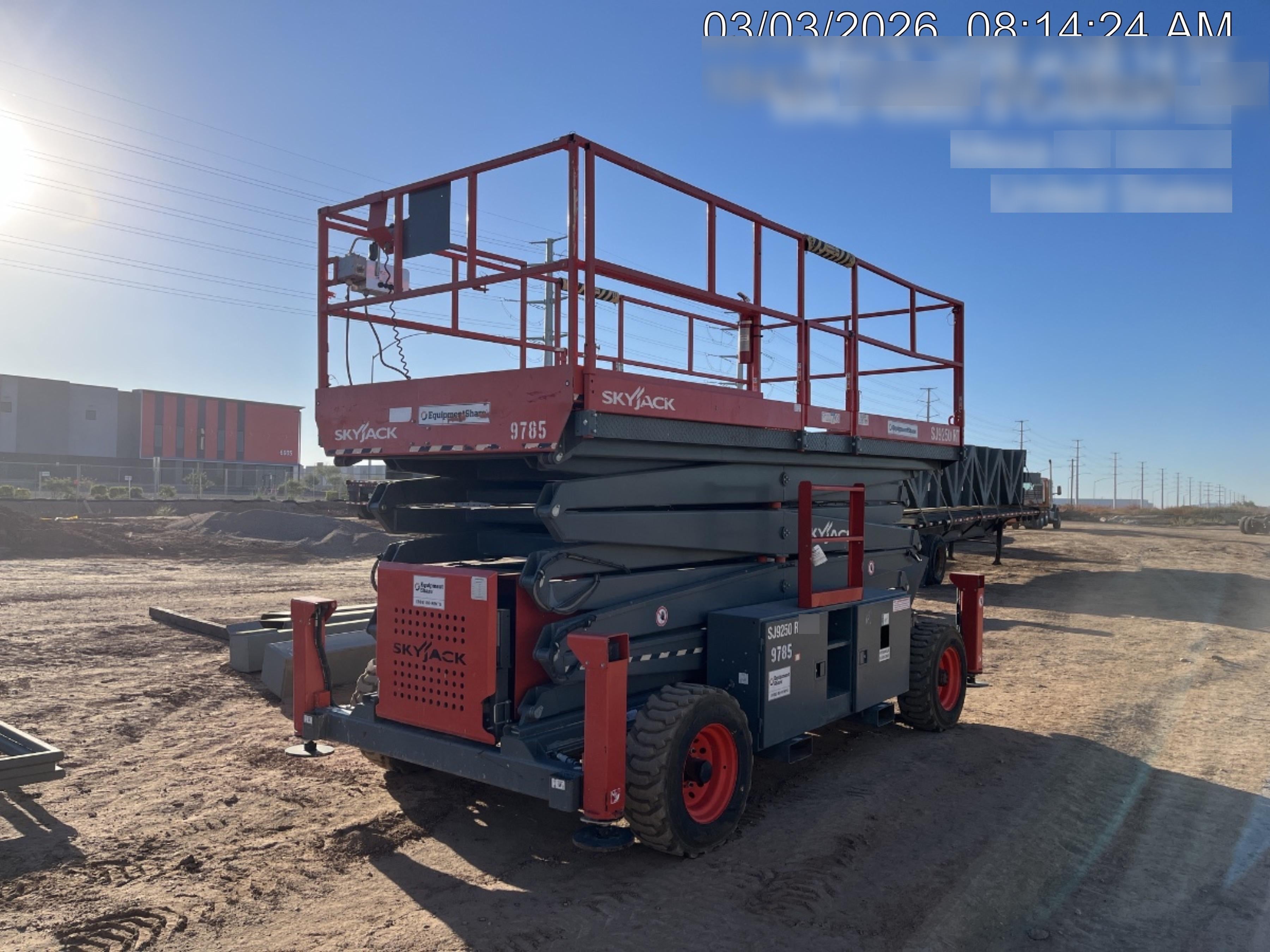 2018 SKYJACK SJ9250 RT