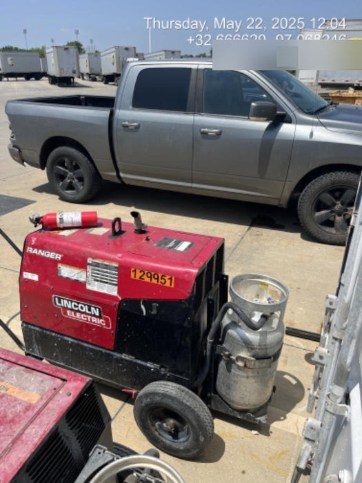 2021 Lincoln Electric Ranger 305 LPG K3430-1, Ranger 305 LPG, Undercarriage, Tank Holder & Strap, 10kw AC Gen, 25hp Kohler LPG Eng