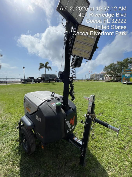 2024 Wacker Neuson LTT4 Diesel, Kohler KDW702, Deep Sea Controller, Auto Start, LED 320W, Bypass Outlet, T3