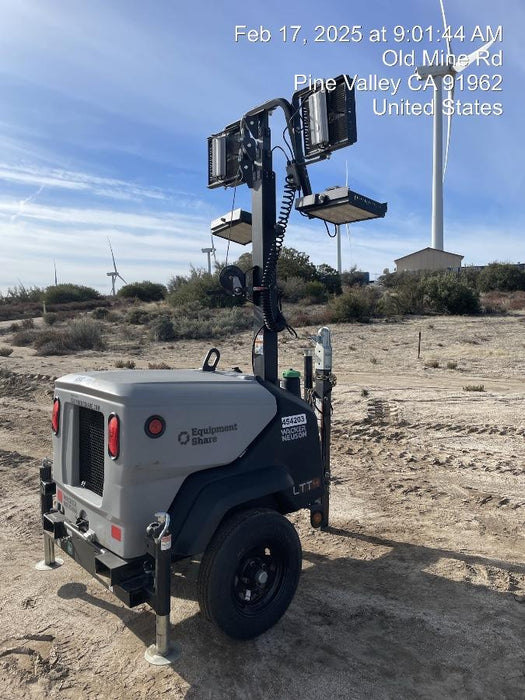 2024 Wacker Neuson LTT4 Diesel, Kohler KDW702, Deep Sea Controller, Auto Start, LED 320W, Bypass Outlet, T3