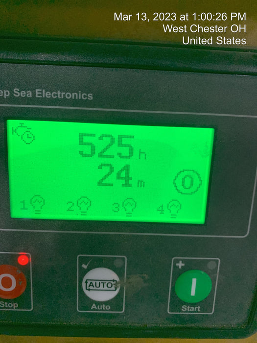 2022 Allmand NLV3GR (4) LED Light Fixture 350W, 23' Vertical Mast, 3kW Prime, Towable, ES Decals, T3