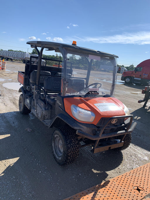2021 Kubota RTV-X1140W-H Plastic Canopy, Windshield Acrylic Clear, LED Strobe Light, Wire Harness Kit, Back up Alarm