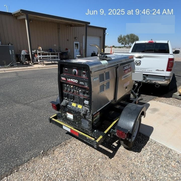 2024 Lincoln Electric LE400 Kubota V1505, Trlr, Cable Rack, Light Kit, ES Decals, T3