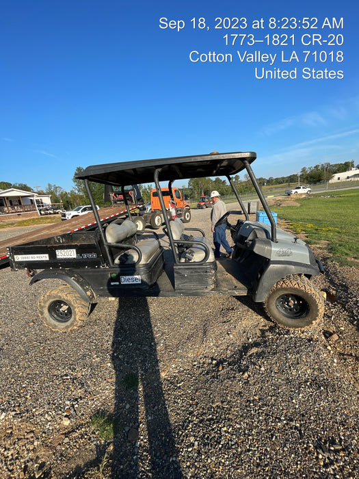 2023 Club Car CA1700D Canopy, Diesel, 4 Passenger