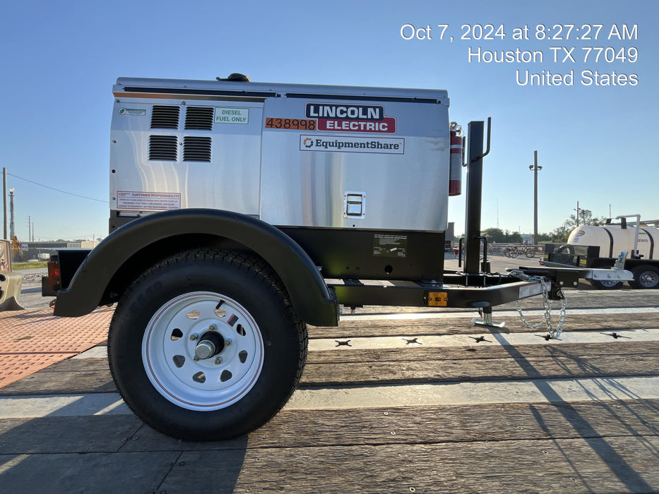 2024 Lincoln Electric LE400 Kubota V1505, Trlr, Cable Rack, Light Kit, ES Decals, T3