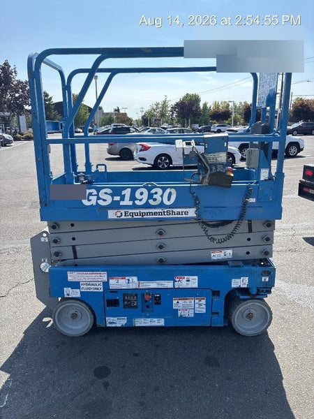 2019 Genie GS-1930 Half Height Swing Gate, 800W Inverter