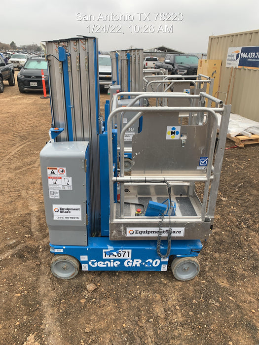 2021 GENIE GR-20