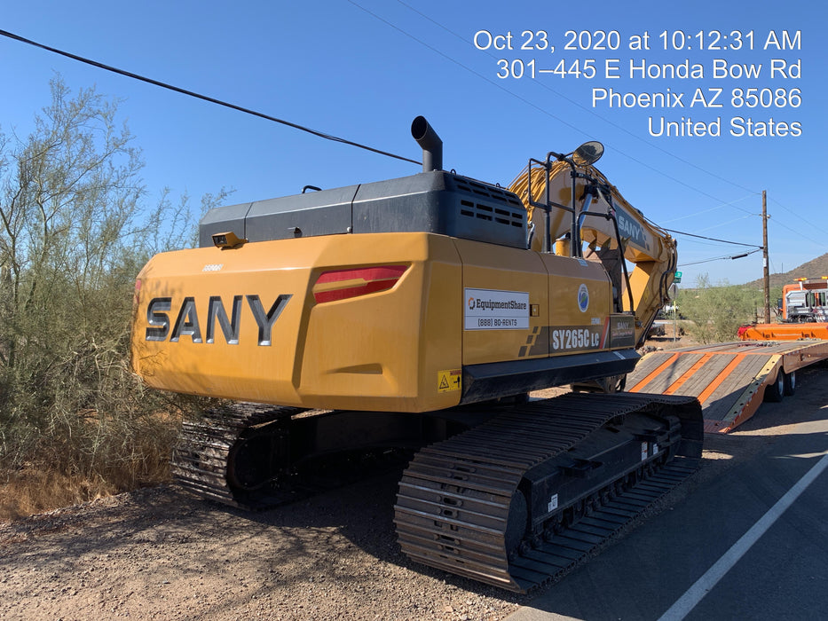 2020 SANY SY265C LC